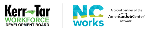 Kerr Tar and NC Works logo
