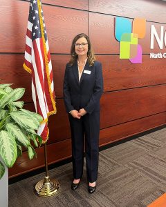 Photo of Dr. Anna Seaman at the NCBON headquarters in Raleigh