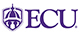 East Carolina University Logo - ECU in Purple