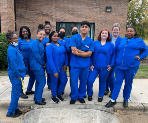 Students from VGCC's Medical Assisting program