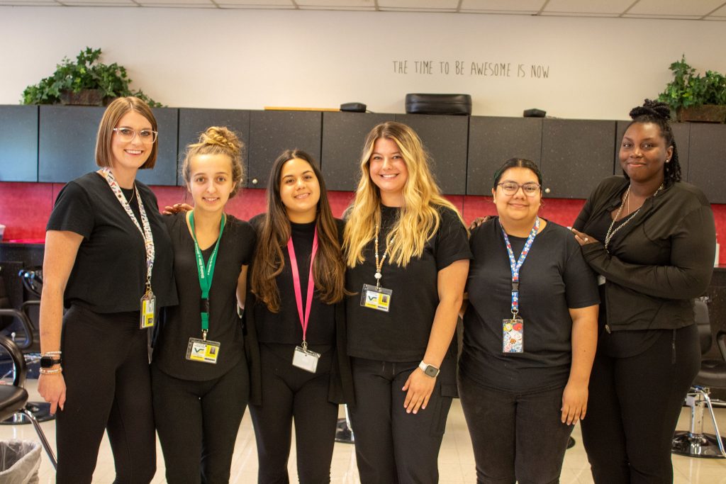 Six Cosmetology students will represent VGCC at an upcoming SkillsUSA competition