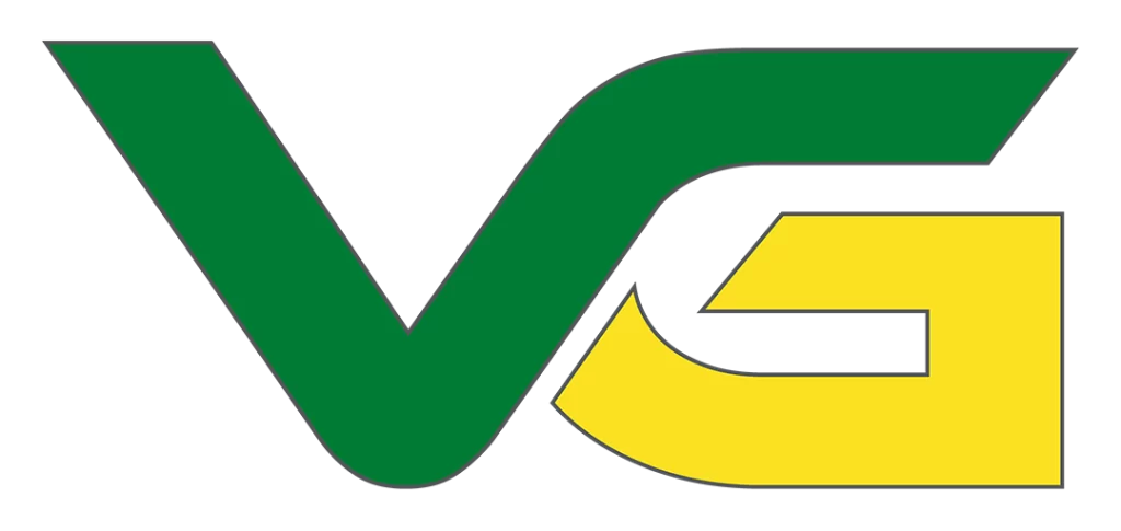 Vance-Granville Community College Logo - A Green V and a Yellow G