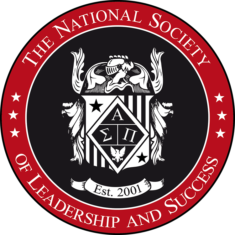 The National Society of Leadership and Success seal. Established 2001.