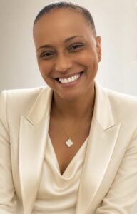 Krika Bradsher smiling.