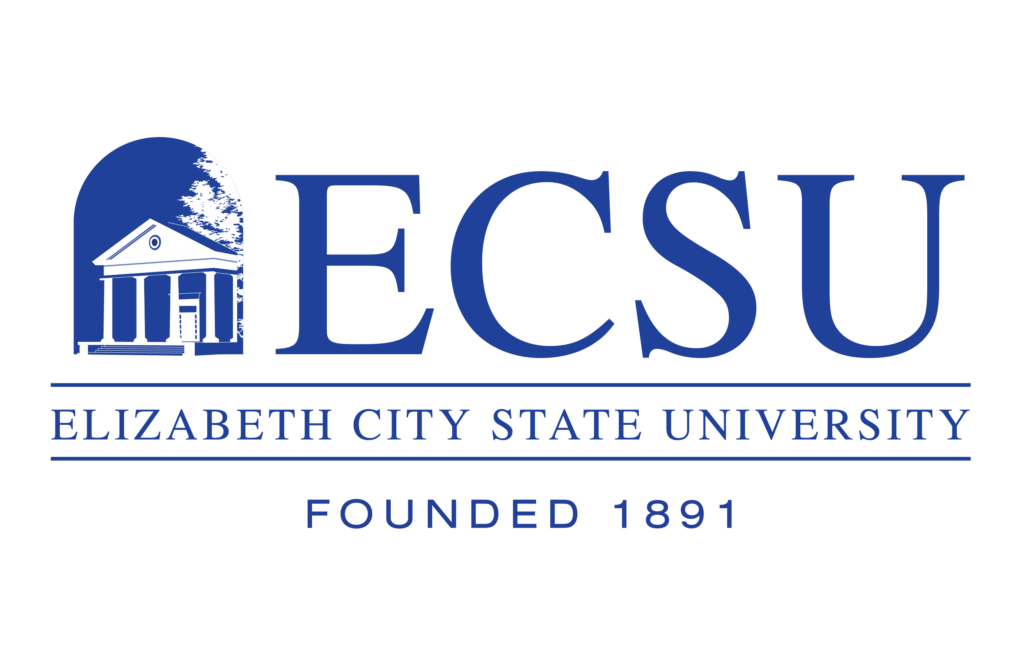 ECSU: Elizabeth City State University logo. Founded 1891
